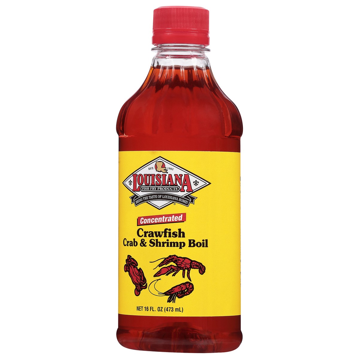 slide 5 of 10, Louisiana Fish Fry Products Crawfish Concentrated Shrimp & Crab Boil 16 fl oz, 16 fl oz