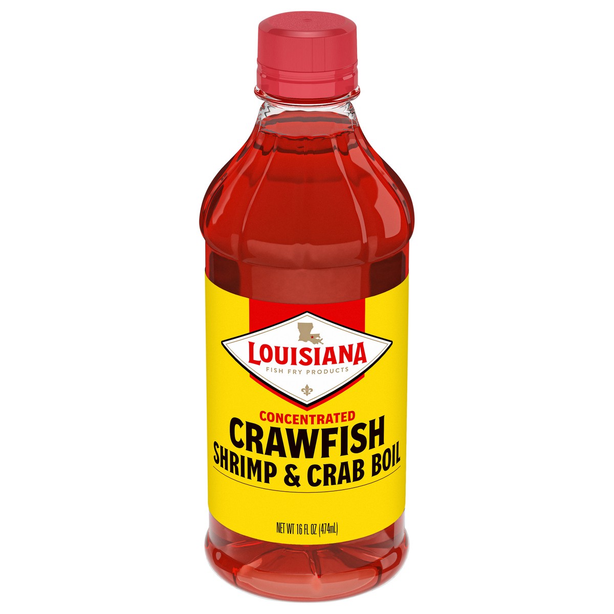 slide 1 of 10, Louisiana Fish Fry Products Crawfish Concentrated Shrimp & Crab Boil 16 fl oz, 16 fl oz