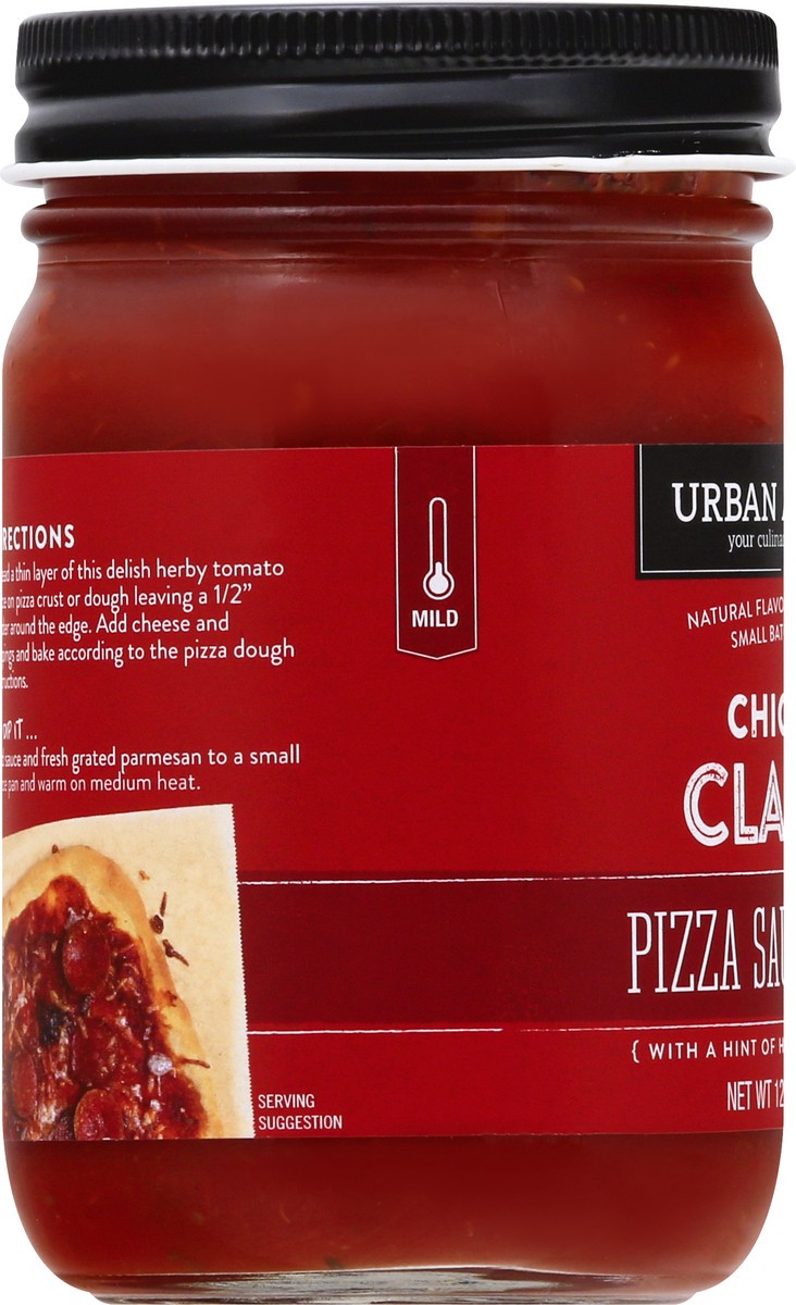 slide 10 of 13, Urban Accents Mild Chicago Classic Pizza Sauce 12 oz, 12 oz