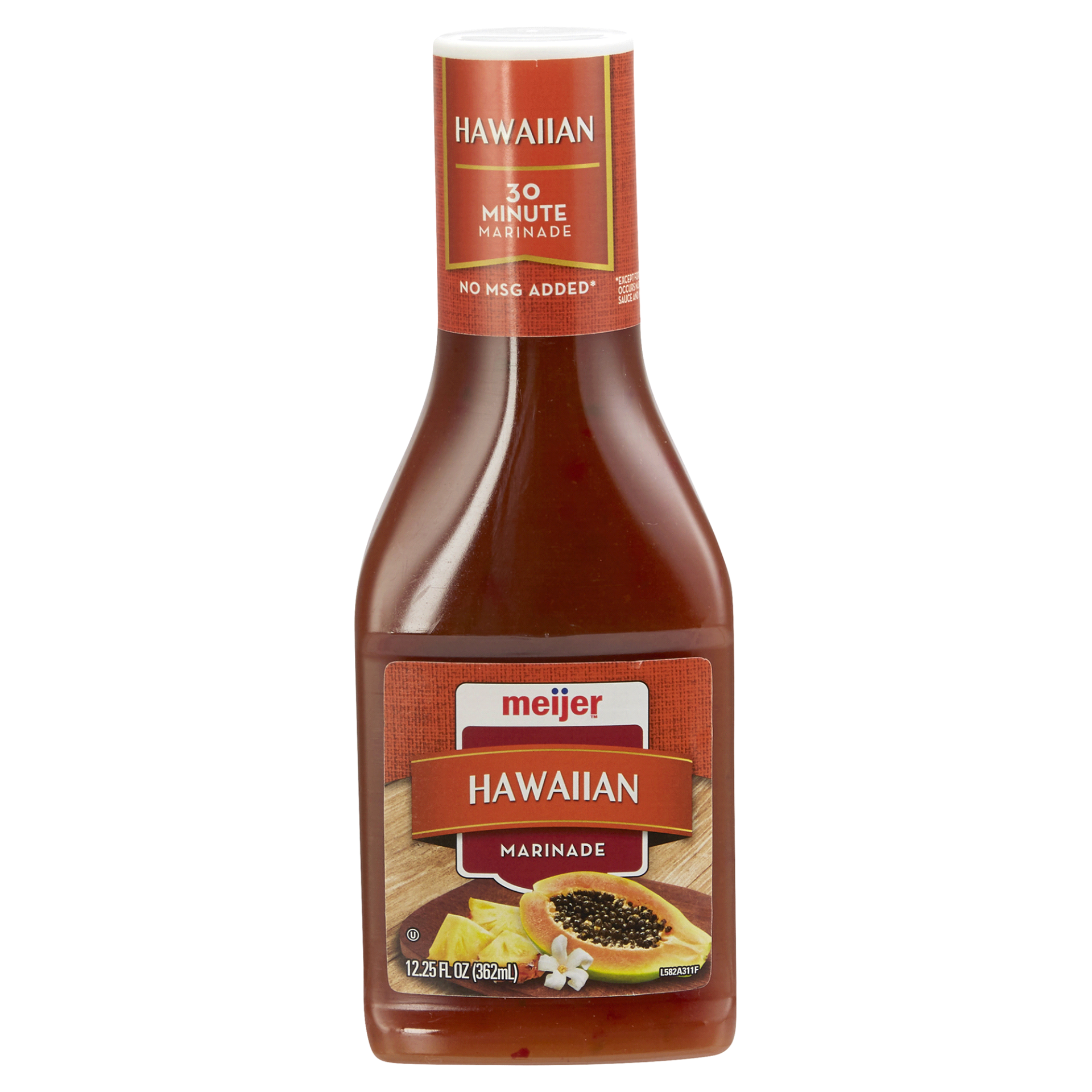 slide 1 of 5, Meijer Hawaiian Marinade, 12.25 oz