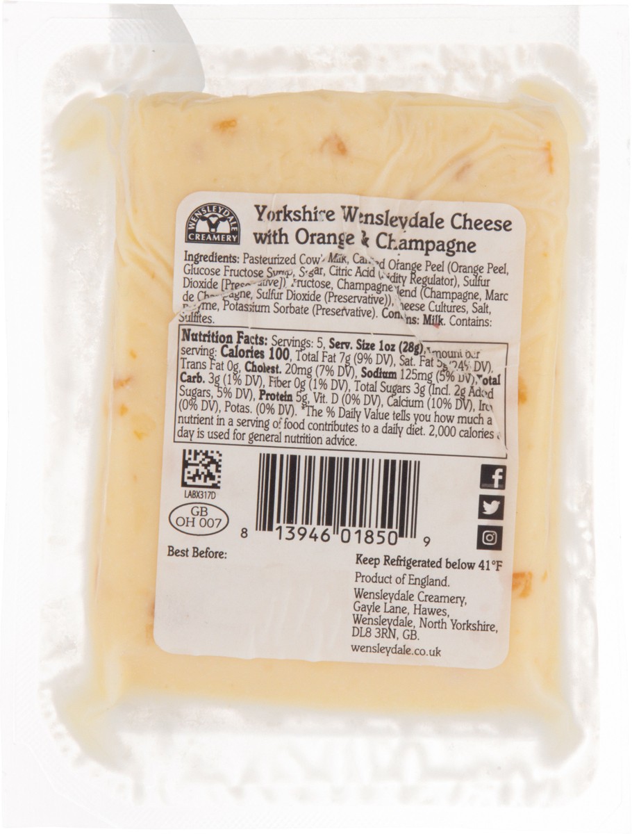 slide 13 of 13, Wensleydale Creamery Yorkshire Wensleydale Mimosa Cheese 5.3 oz, 5.3 oz