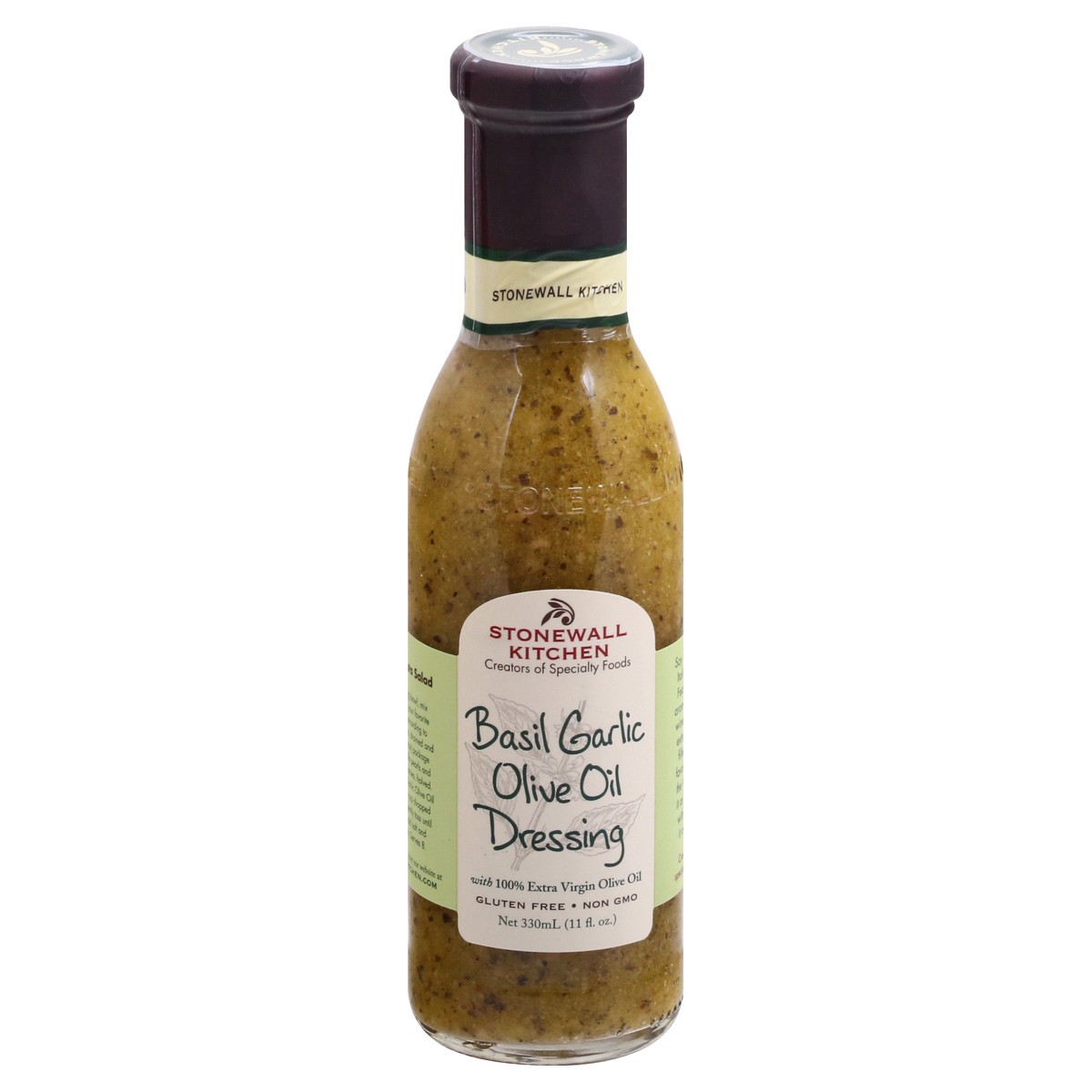 slide 10 of 12, Stonewall Kitchen Olive Oil Basil Garlic Dressing 11 fl oz, 11 fl oz