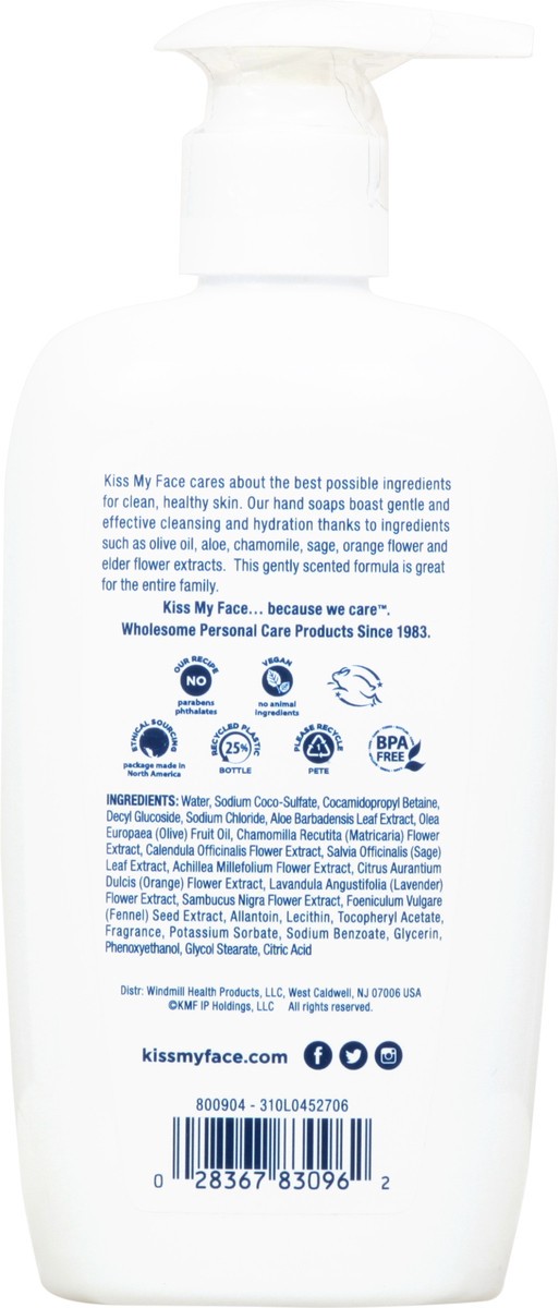 slide 2 of 12, Kiss My Face Olive & Aloe Hand Soap 9 fl oz, 9 fl oz