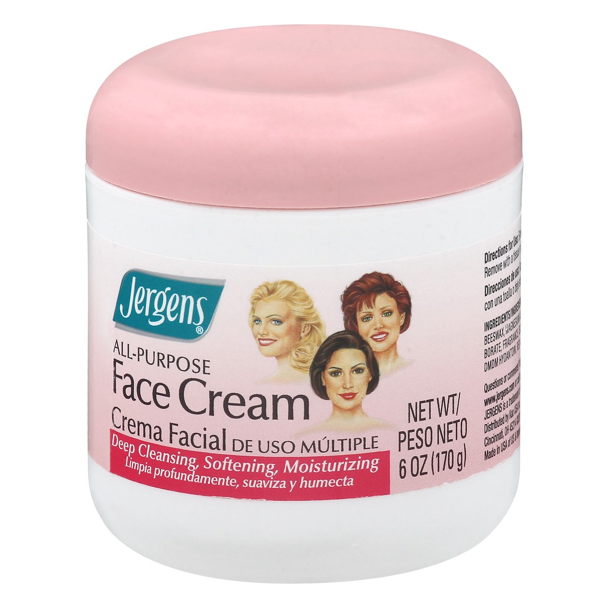 slide 4 of 12, Jergens All-Purpose Face Cream 6 oz, 6 oz