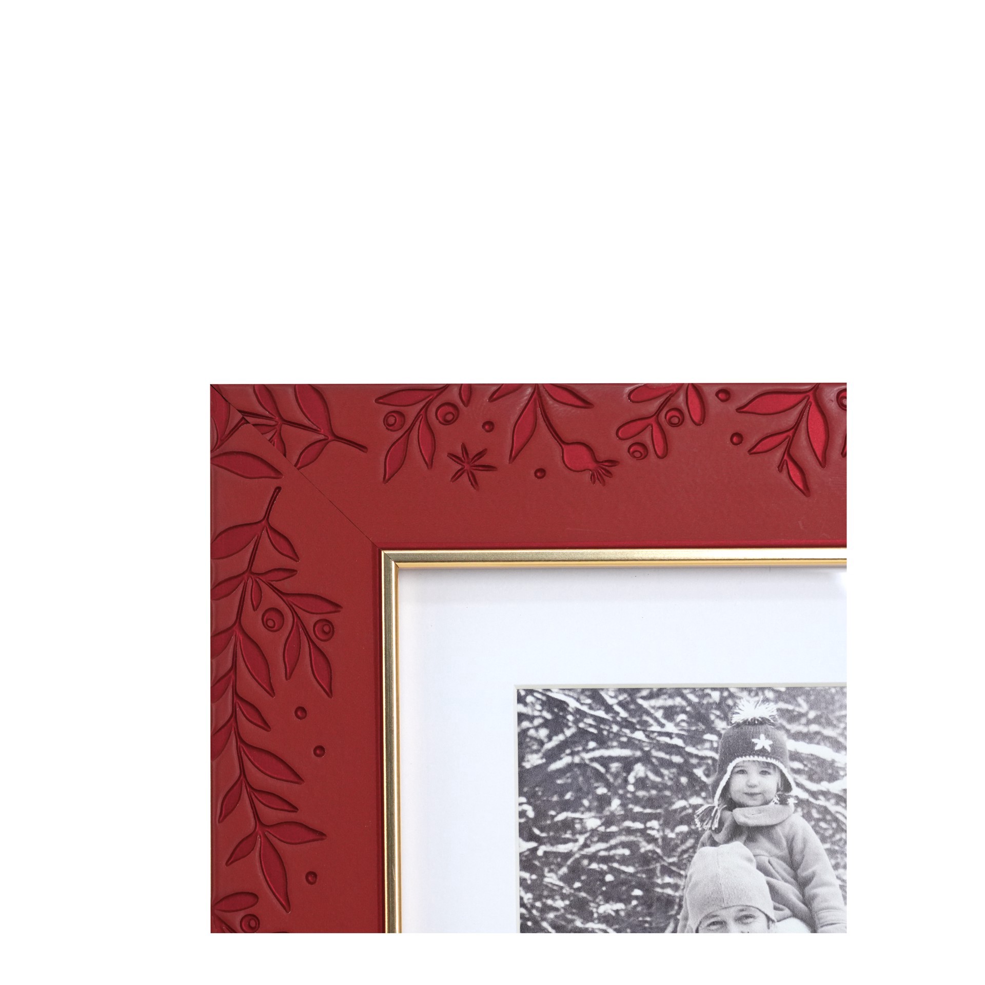 slide 2 of 5, 5" X 7" Embossed Leaf Plastic Frame By Studio Decor, 5 in x 7 in