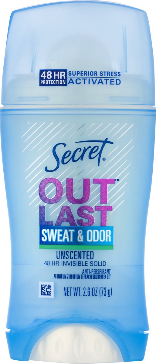 slide 8 of 9, Secret Sweat & Odor Anti-Perspirant 2.6 oz, 2.6 oz