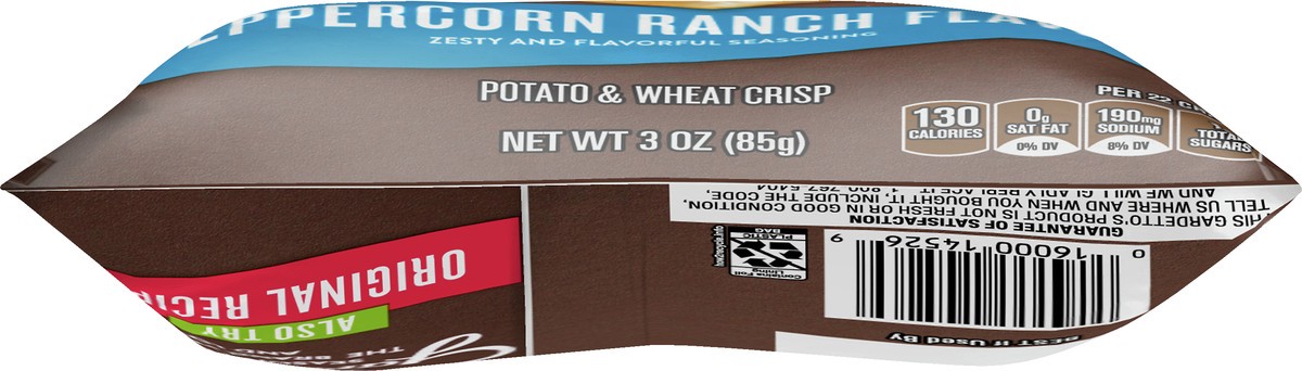 slide 5 of 13, Gardetto's Peppercorn Ranch Potato & Wheat Crisp 3 oz, 3 oz