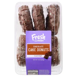 FRESH FROM MEIJER FFM Chocolate Cake Donut 6pk