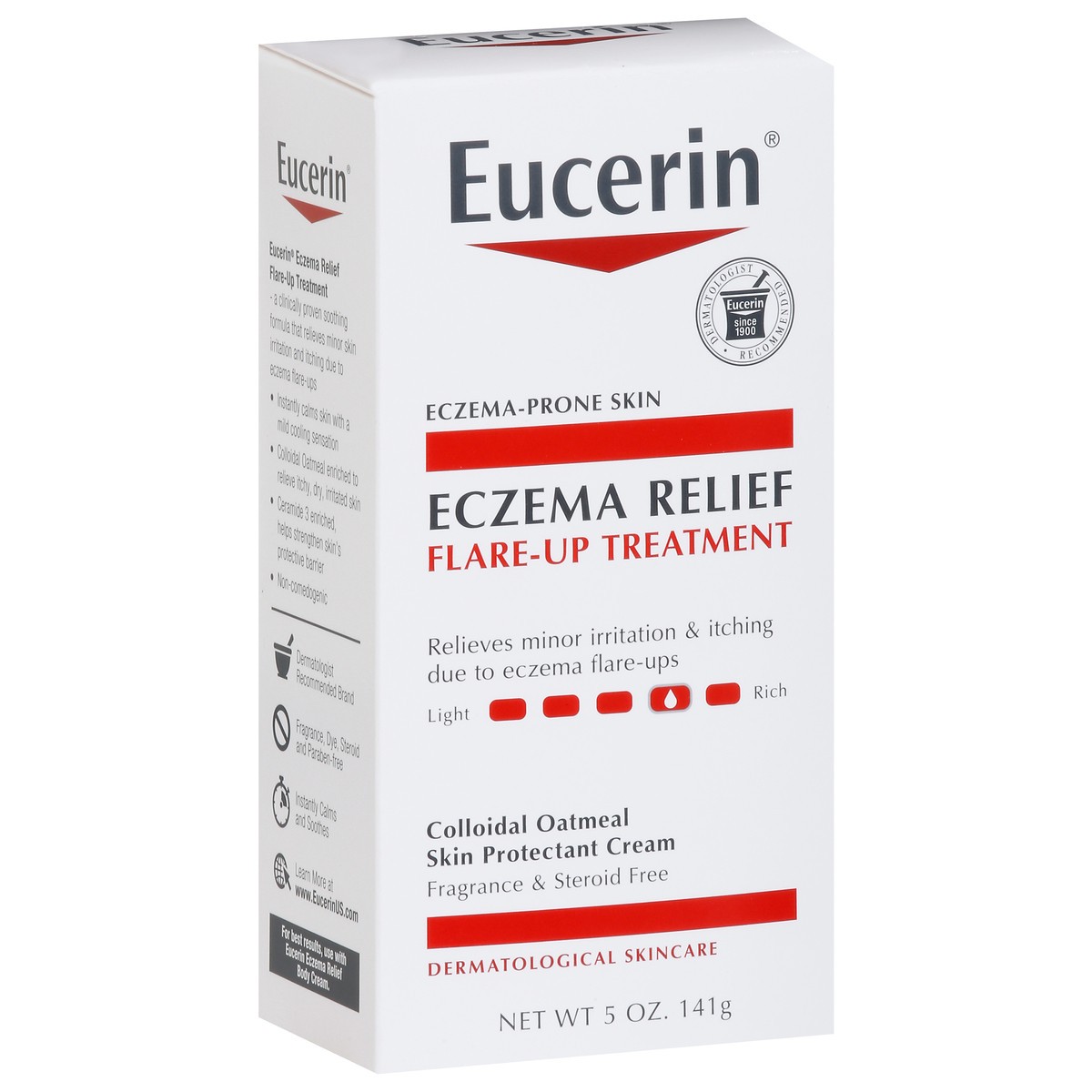 slide 2 of 14, Eucerin Eczema Relief Flare-Up Treatment 5 oz, 5 oz