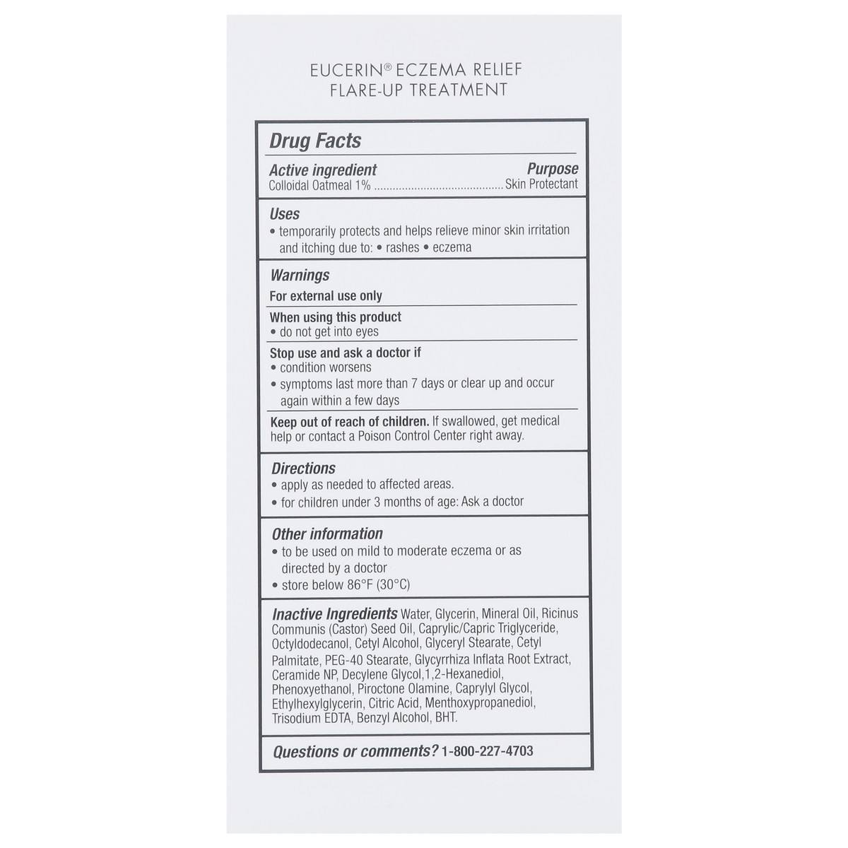 slide 4 of 14, Eucerin Eczema Relief Flare-Up Treatment 5 oz, 5 oz