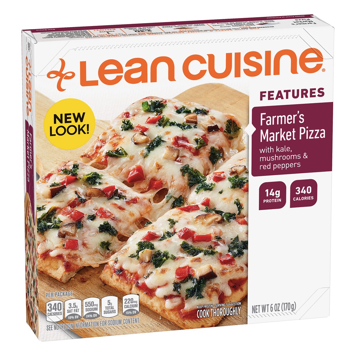 slide 2 of 10, Lean Cuisine Origins Farmer's Market Pizza, 6 oz