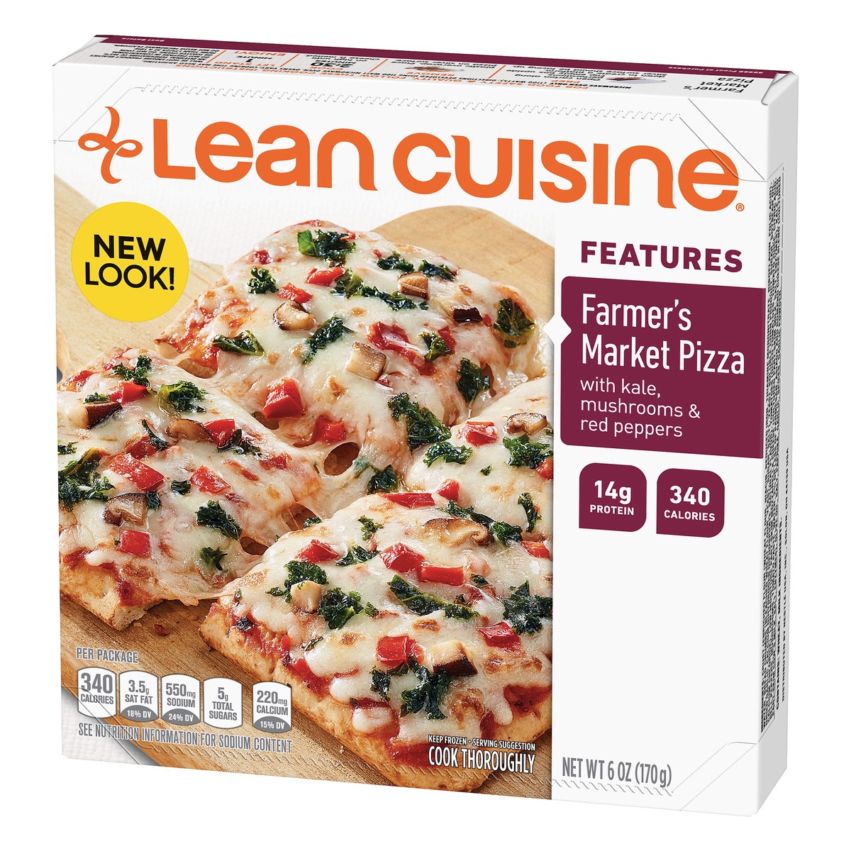 slide 3 of 10, Lean Cuisine Origins Farmer's Market Pizza, 6 oz