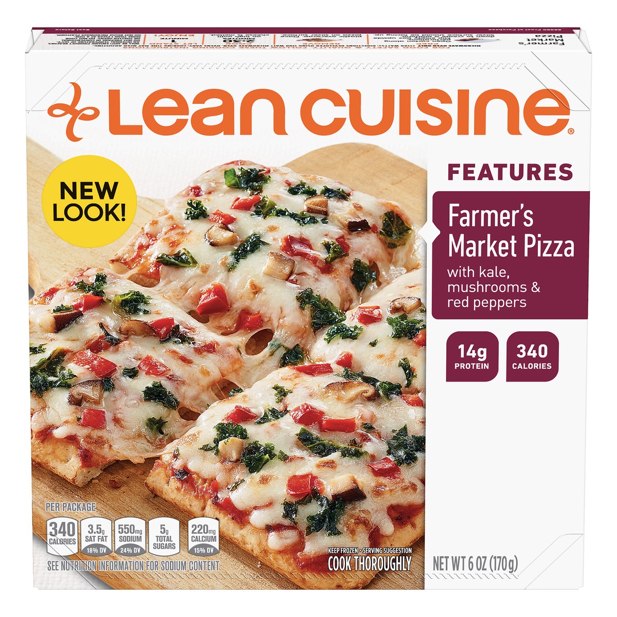 slide 1 of 10, Lean Cuisine Origins Farmer's Market Pizza, 6 oz