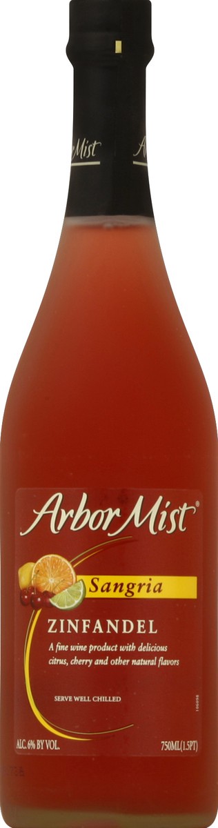 slide 2 of 2, Arbor Mist Sangria Zinfandel, 750 ml