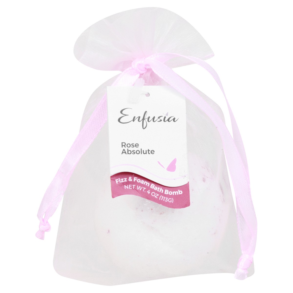 slide 8 of 8, Enfusia Fizz & Foam Rose Absolute Bath Bomb 4 oz, 4 oz