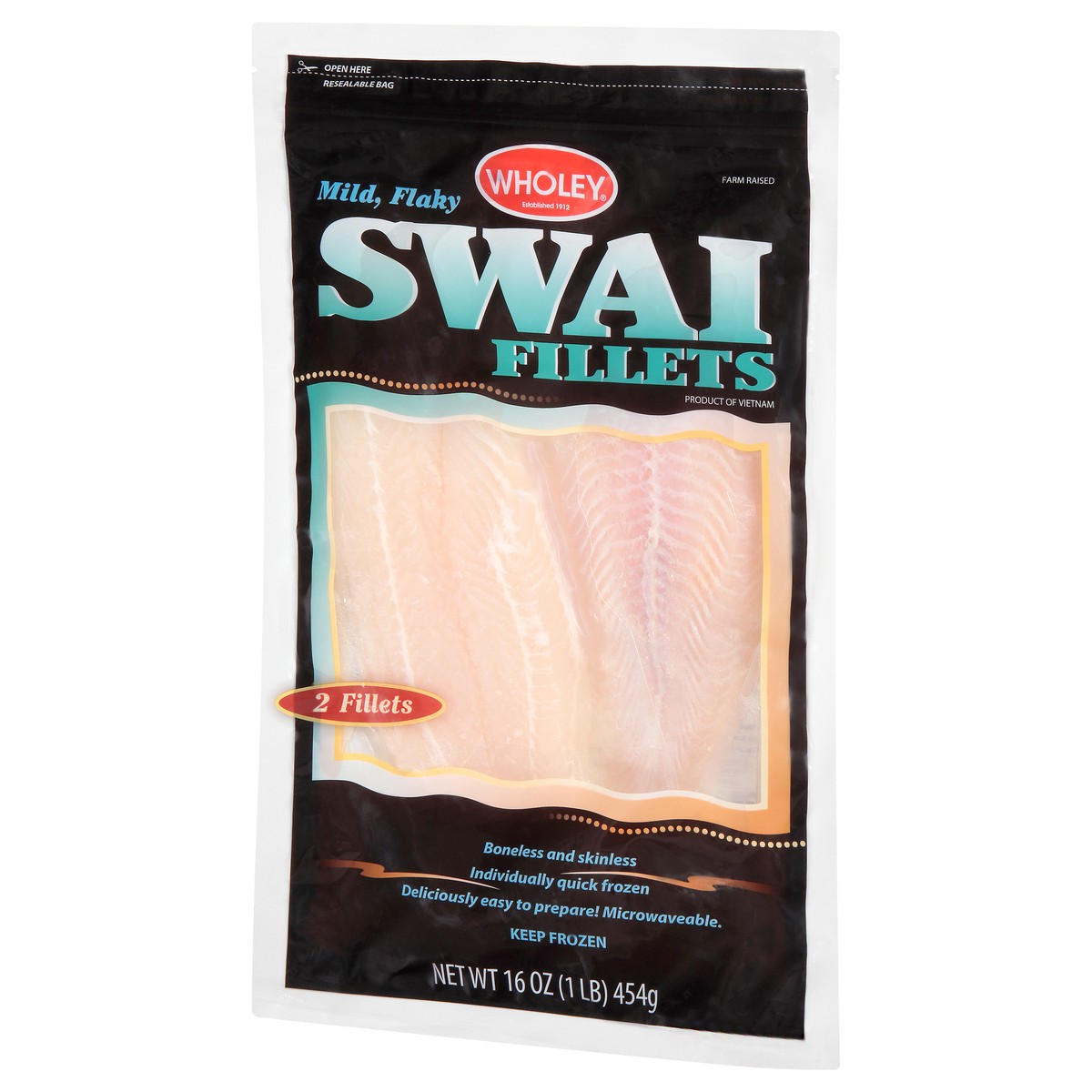 slide 5 of 13, Wholey Fillets Swai 16 oz, 16 oz