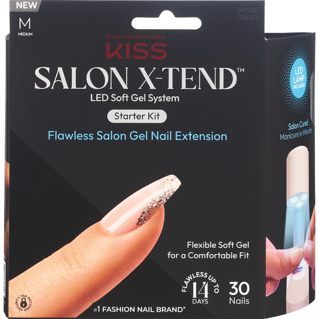 slide 1 of 1, KISS Ks Salon X-Tend Led Soft Gel System-Perk, 1 ct