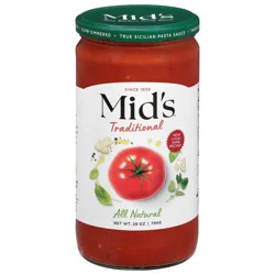 Mid's Traditional Pasta Sauce 28 oz