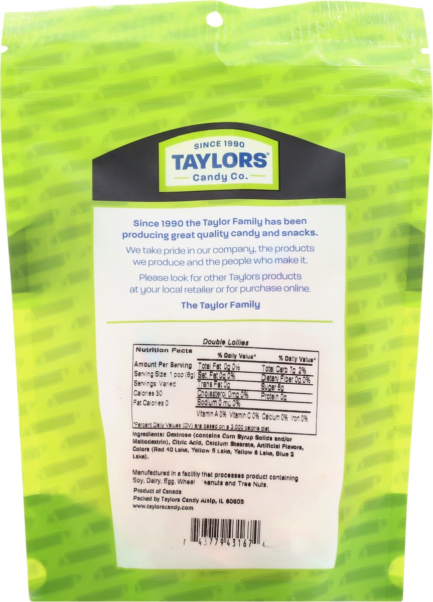 slide 12 of 12, Taylor Double Lollies, 4 oz