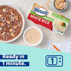 Minute White Rice, Organic