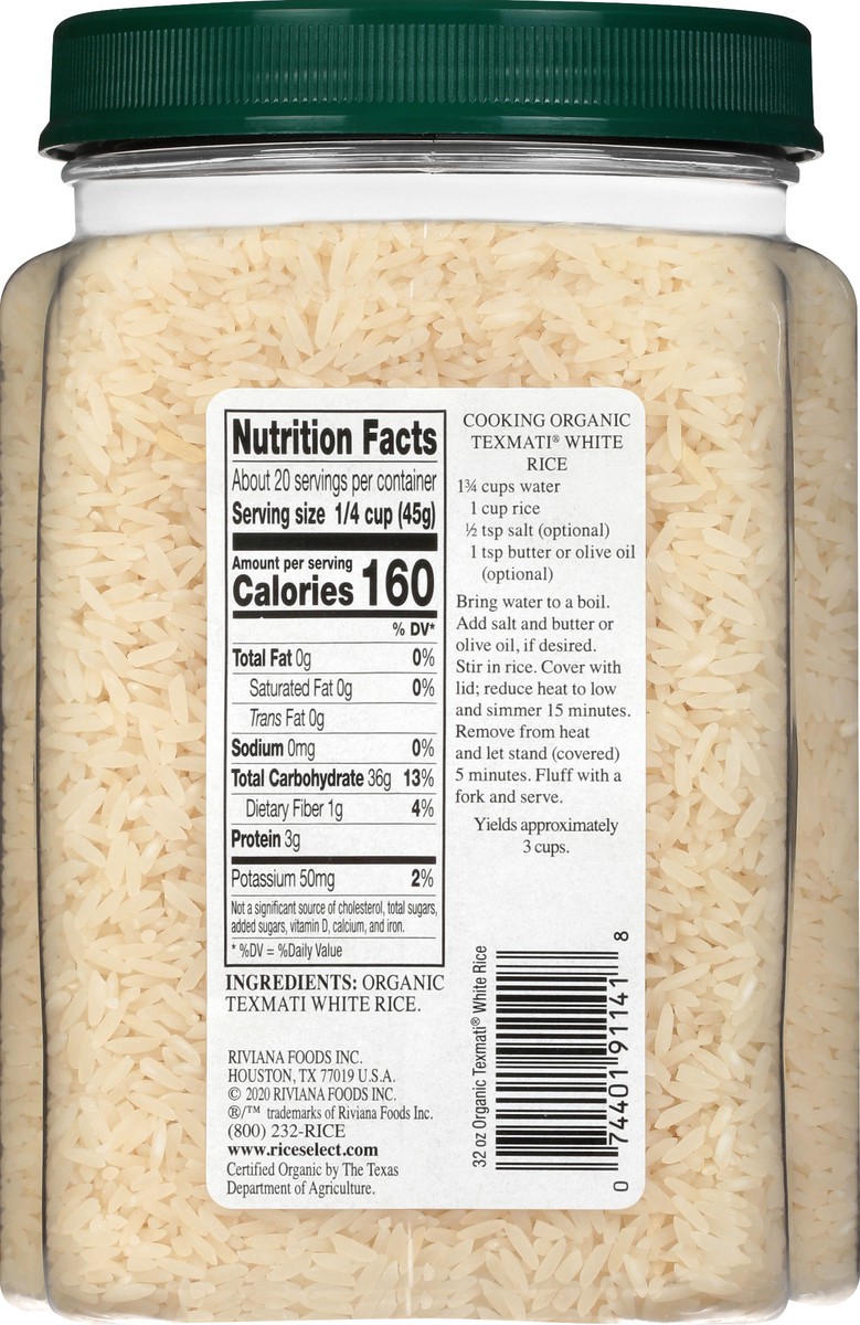 slide 8 of 9, RiceSelect White Rice, 32 oz