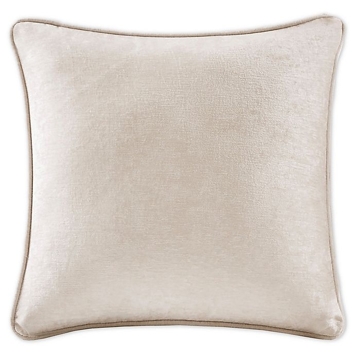 slide 1 of 3, Intelligent Design Square Throw Pillow - Ivory, 1 ct