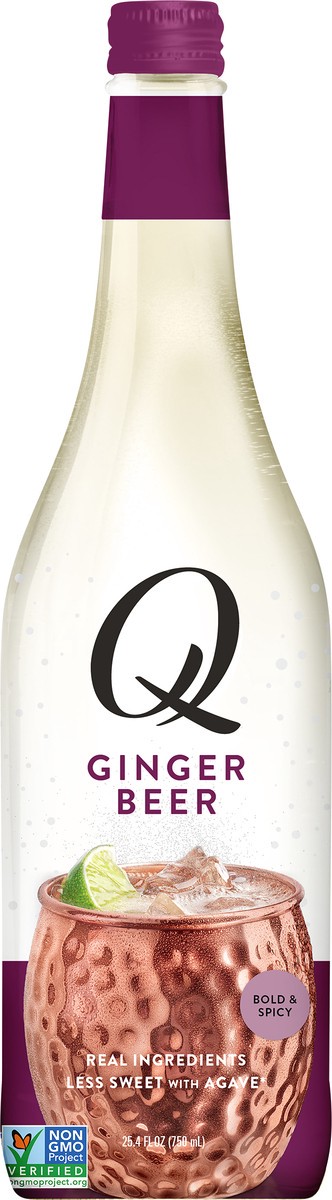 slide 3 of 4, Q Mixers Premium Ginger Beer 25.4 fl oz, 25.4 fl oz