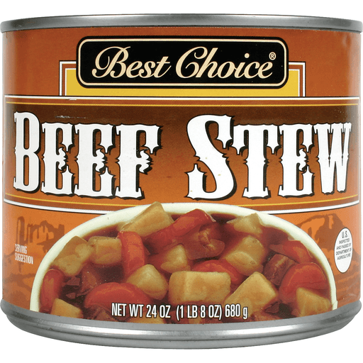 slide 1 of 1, Best Choice Beef Stew, 24 oz