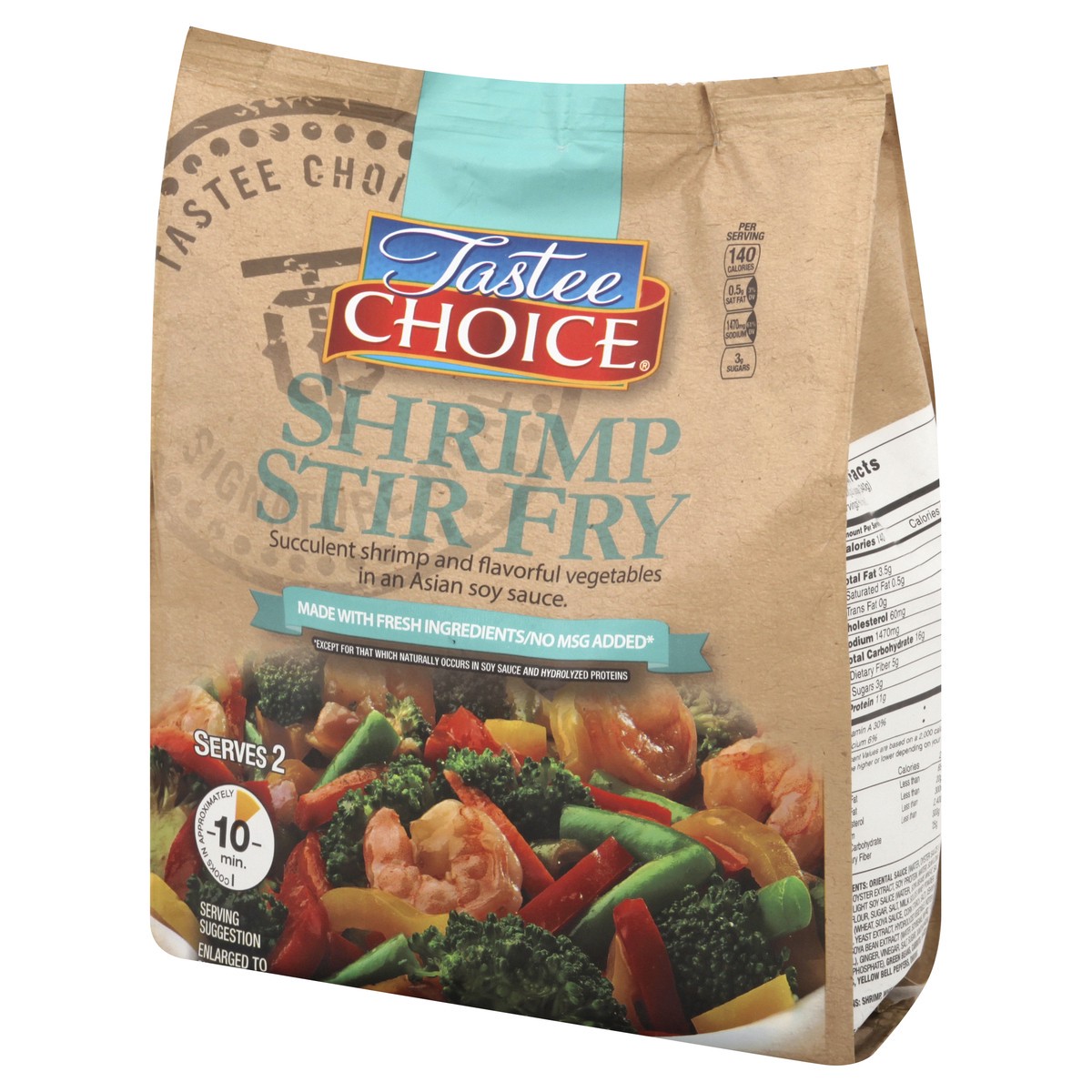 slide 8 of 9, Tastee Choice Shrimp Stir Fry, 24 oz