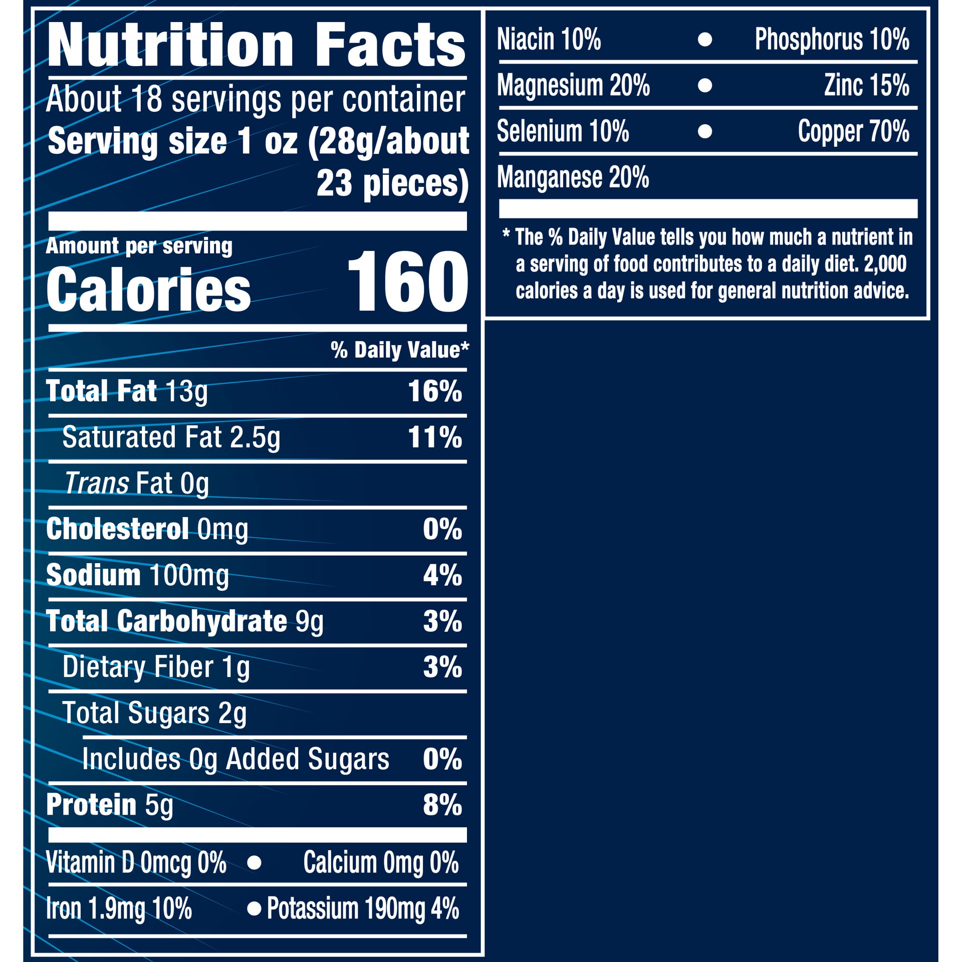 slide 4 of 5, Planters Deluxe Whole Salted Cashews 18.25 oz, 18.25 oz