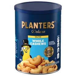 Planters Deluxe Whole Salted Cashews 18.25 oz