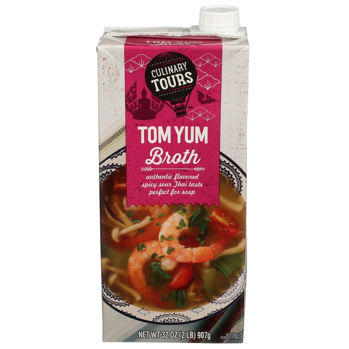 slide 1 of 1, Culinary Tours Tom Yum Broth, 32 oz