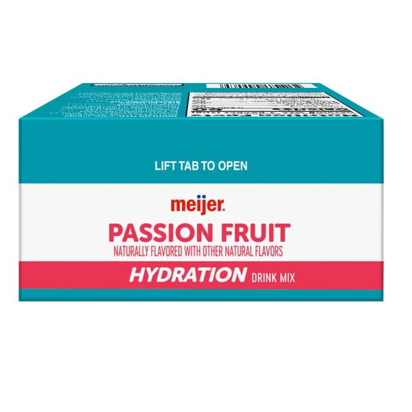 slide 3 of 29, Meijer Passion Fruit Hydration Drink Mix - 6 ct, 6 ct