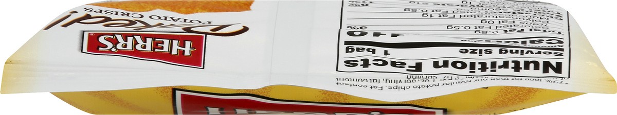 slide 8 of 9, Herr's Baked Cheddar & Sour Cream Flavored Potato Crisps 1 oz, 1 oz