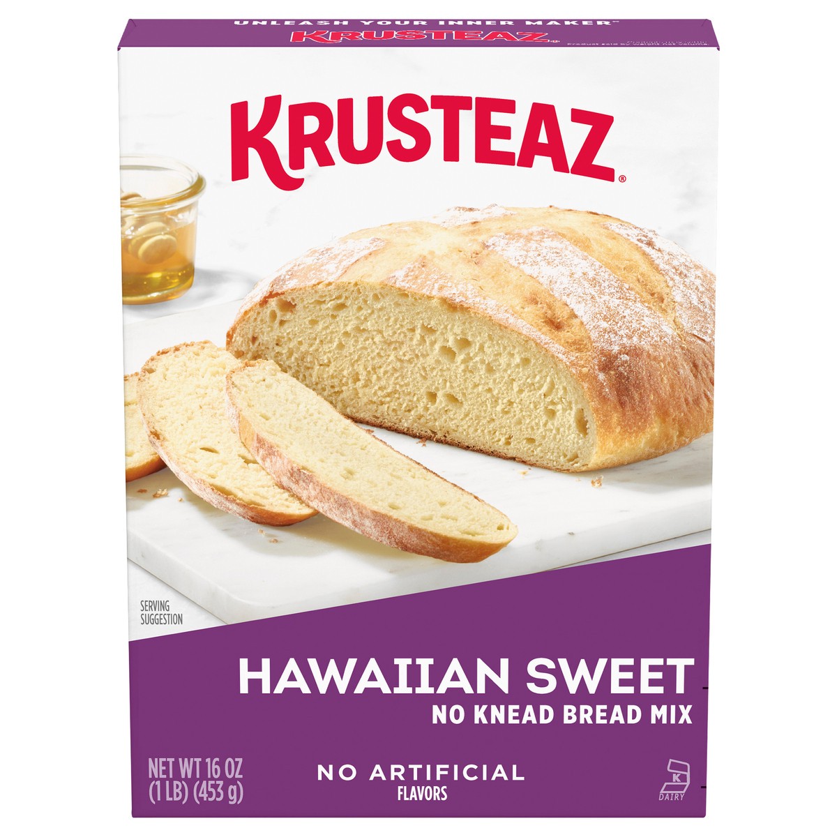 slide 1 of 9, Krusteaz Bread Mix, 16 oz