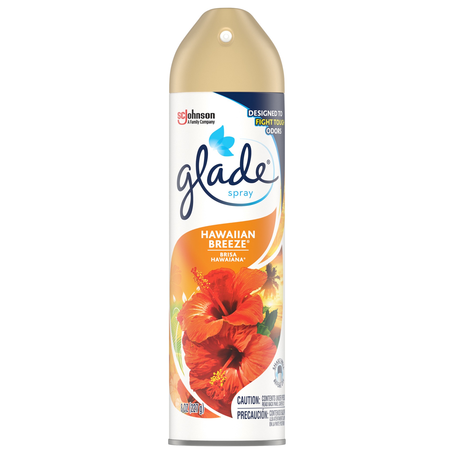 slide 1 of 5, Glade Room Spray Air Freshener, Hawaiian Breeze, 8 oz