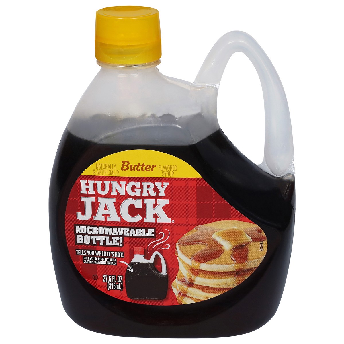 slide 1 of 9, Hungry Jack Butter Syrup 27.6 fl oz, 27.6 oz