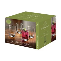 Dash of That Polaris-Powell 4-Pack Double Old Fashioned Glassware Set