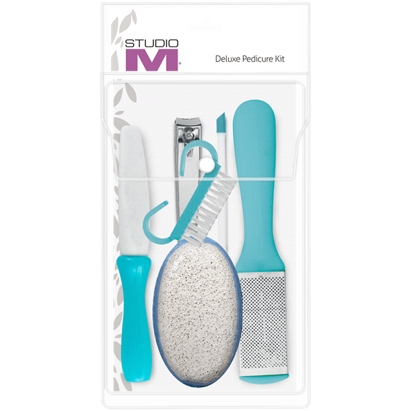 slide 1 of 1, Studio M Deluxe Pedicure Kit, 1 ct