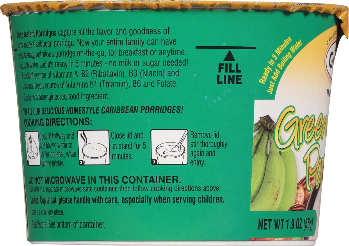 slide 9 of 9, Grace Instant Green Banana Porridge 1.9 oz, 1.9 oz