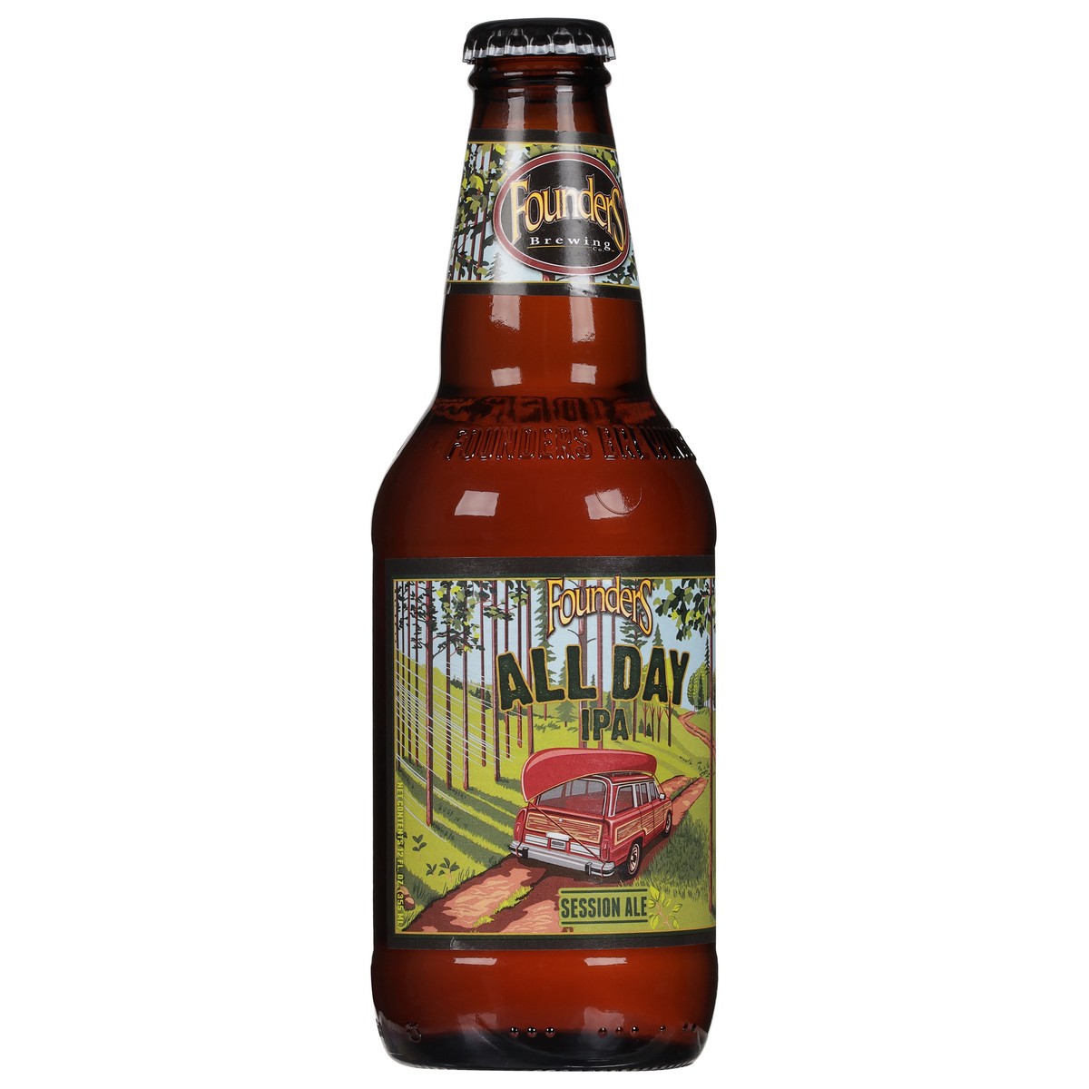 slide 2 of 9, Founders Brewing Co. Session Ale All Day IPA Beer 12 fl oz, 12 fl oz