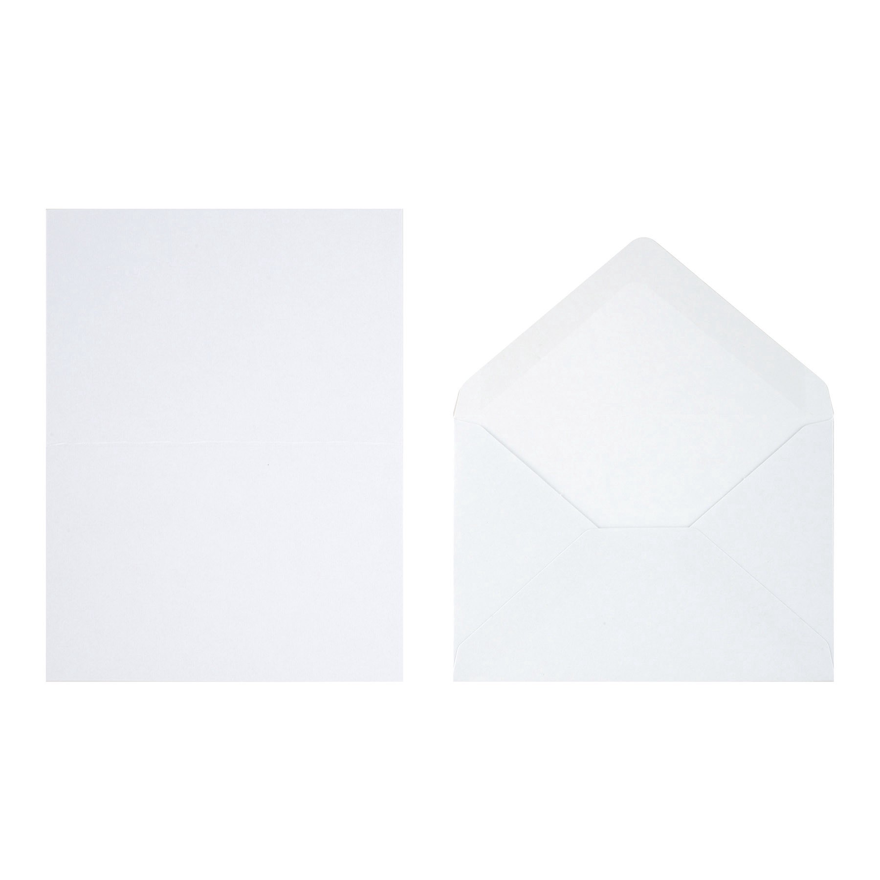 slide 2 of 2, Mini White Card & Envelope Set By Recollections, 2.25 in x 3.25 in