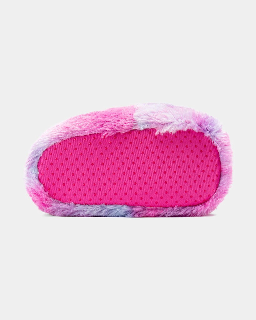 slide 3 of 6, Carter's Carters Girls Unicorn Slippers - Pink/Purple Pink/Purple XL, 1 ct