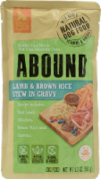 slide 1 of 1, Abound Lamb And Brown Rice Stew Dog Food Pouch, 5.3 oz