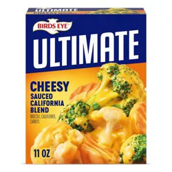 Birds Eye Ultimate Cheesy Sauced California Blend, Frozen Vegetables, 11 oz. Bag