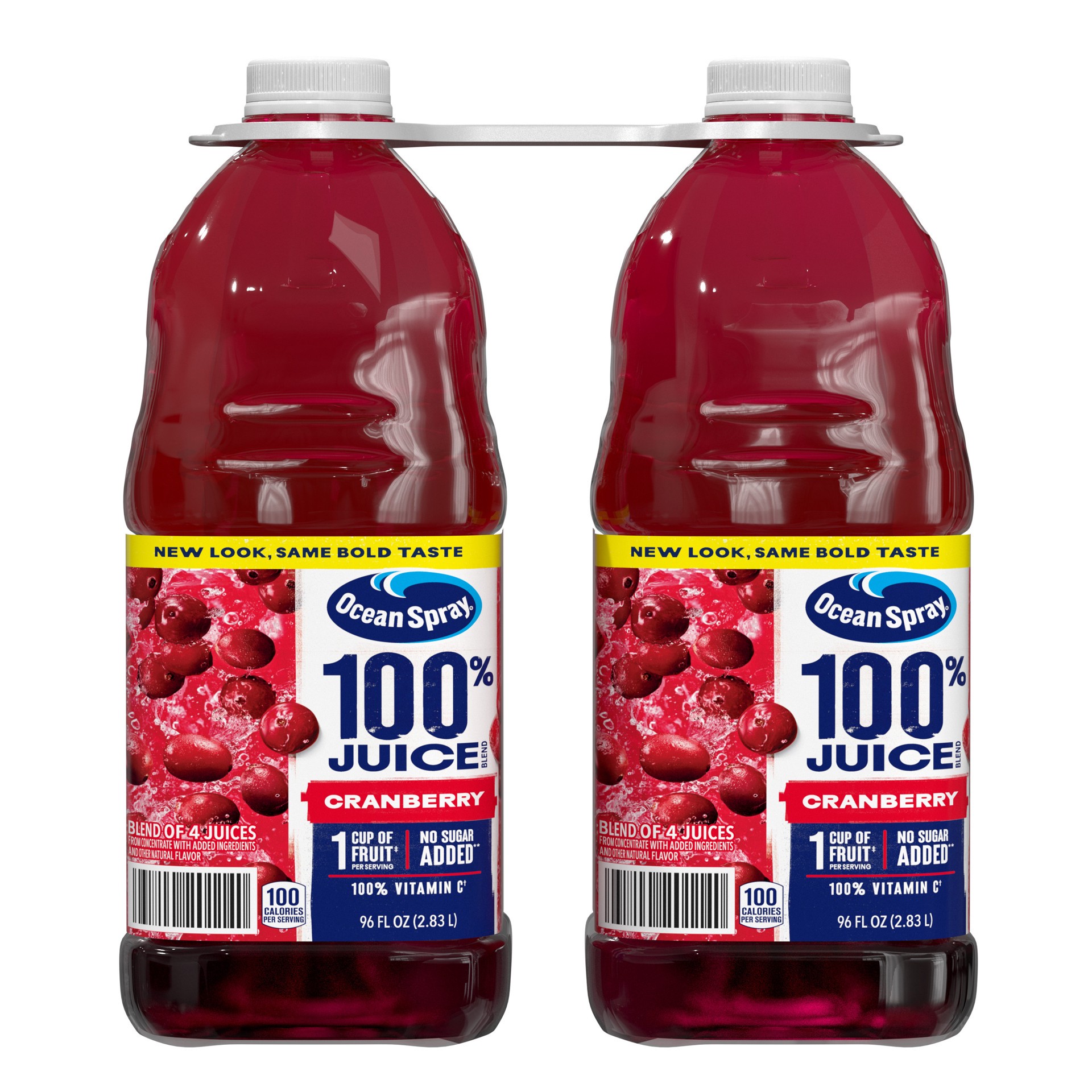 slide 4 of 5, Ocean Spray Cranberry Juice Blend 2 - 96 fl oz Bottles, 192 fl oz