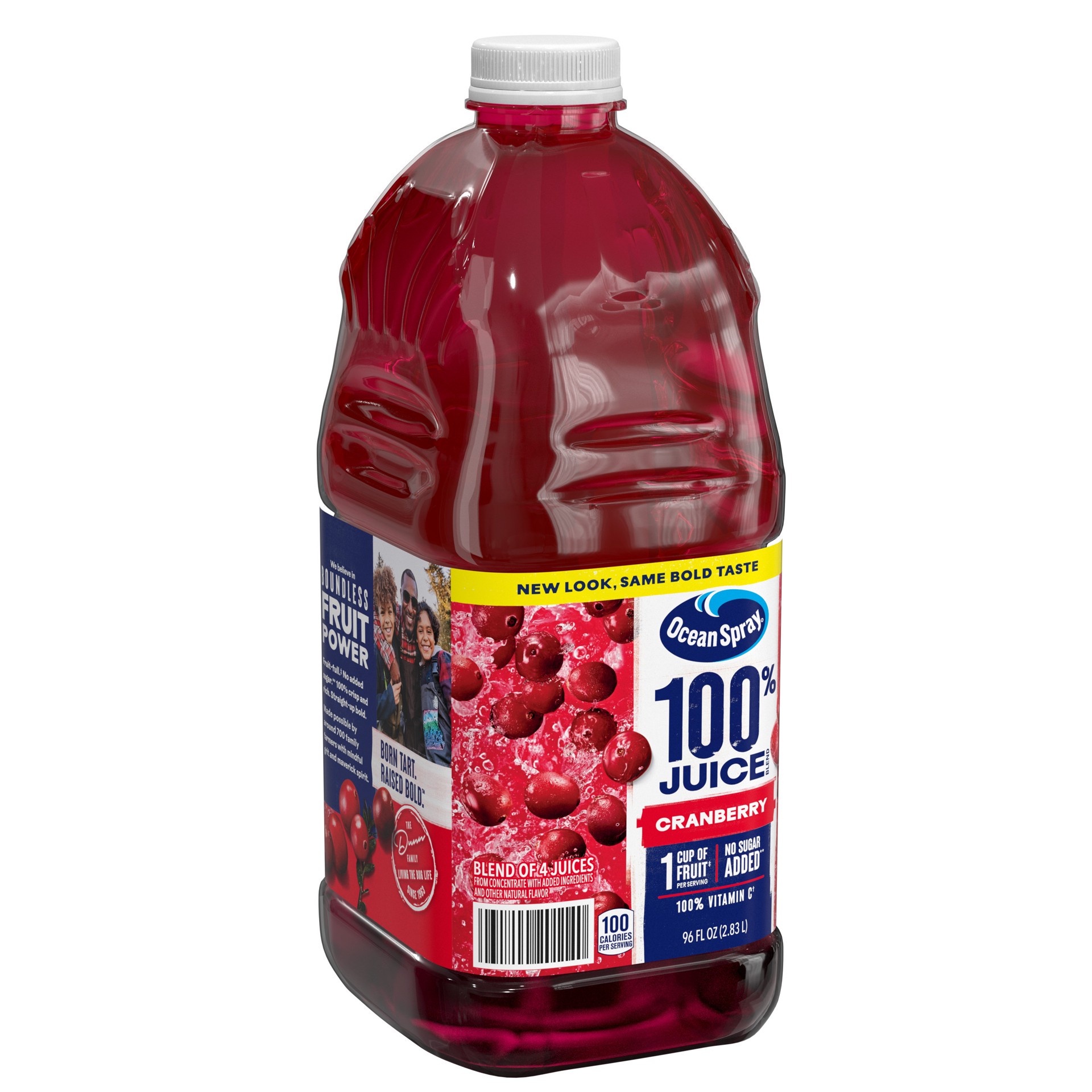 slide 2 of 5, Ocean Spray Cranberry Juice Blend 2 - 96 fl oz Bottles, 192 fl oz