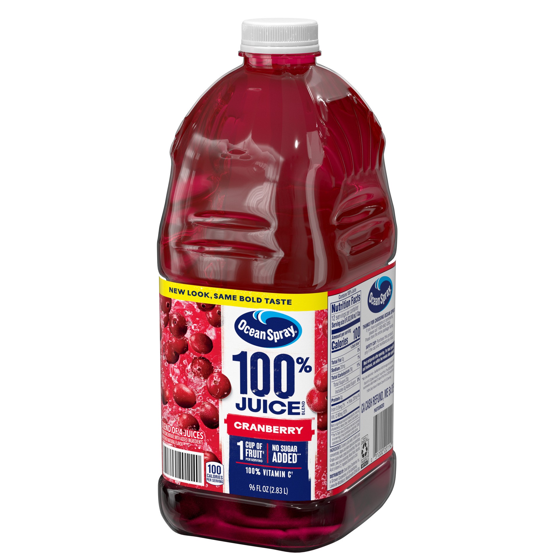 slide 5 of 5, Ocean Spray Cranberry Juice Blend 2 - 96 fl oz Bottles, 192 fl oz