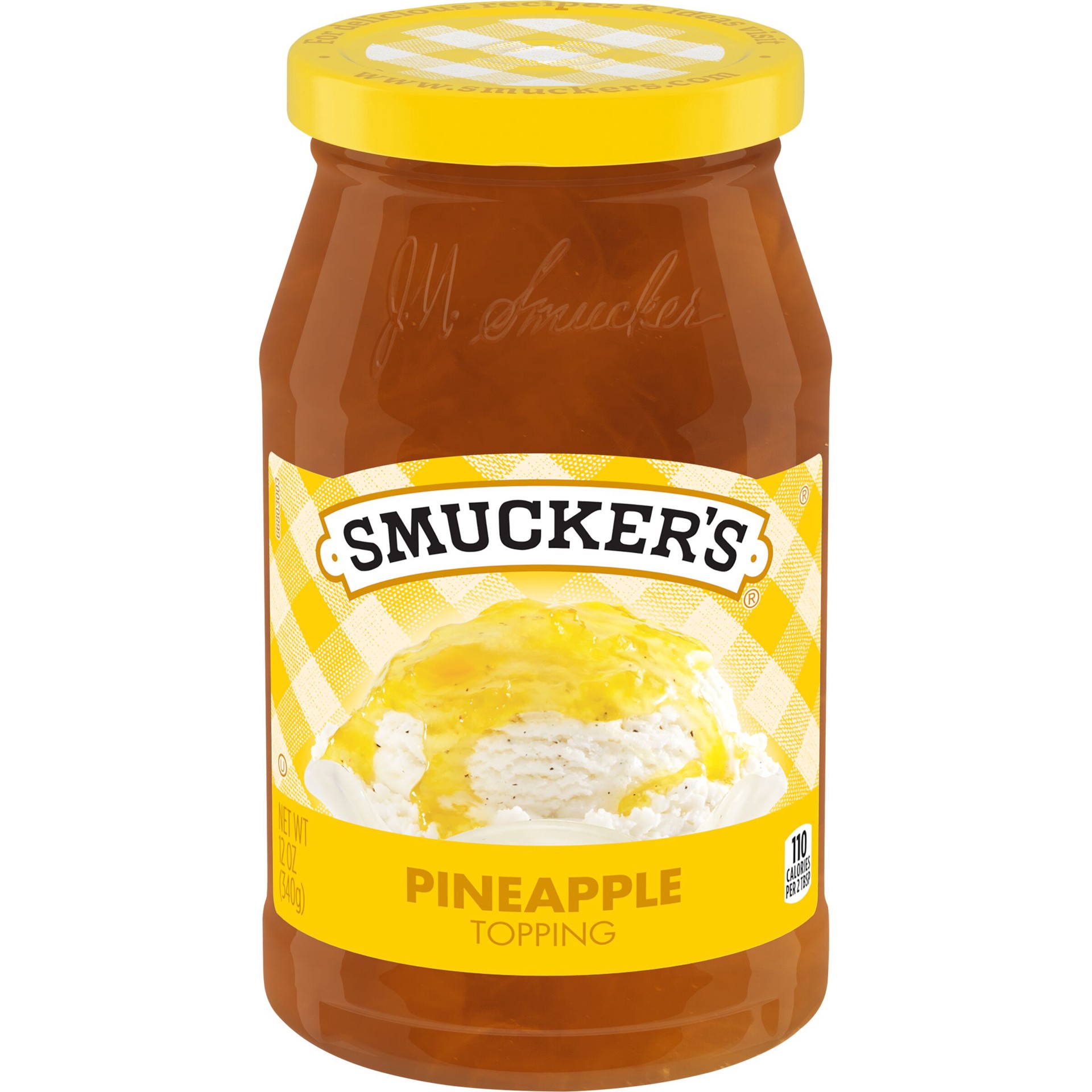 slide 1 of 6, Smucker's Pineapple Topping, 12 Ounces, 12 oz