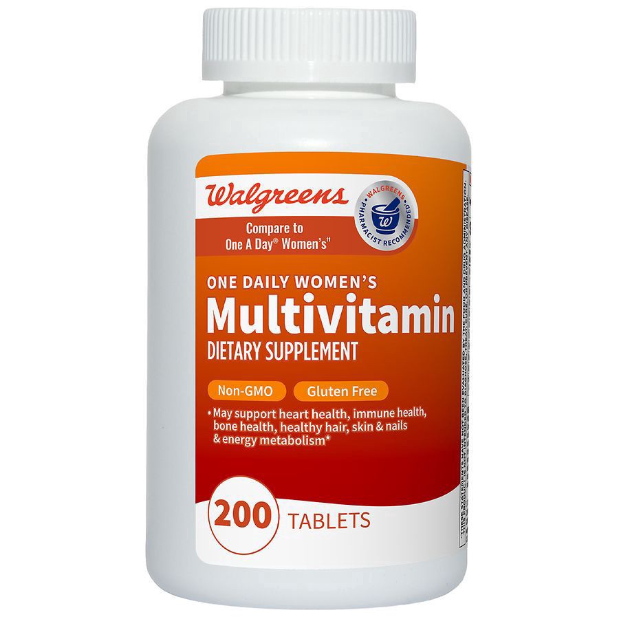 slide 1 of 4, Walgreens One Daily Multivitamin Women, 200 ct